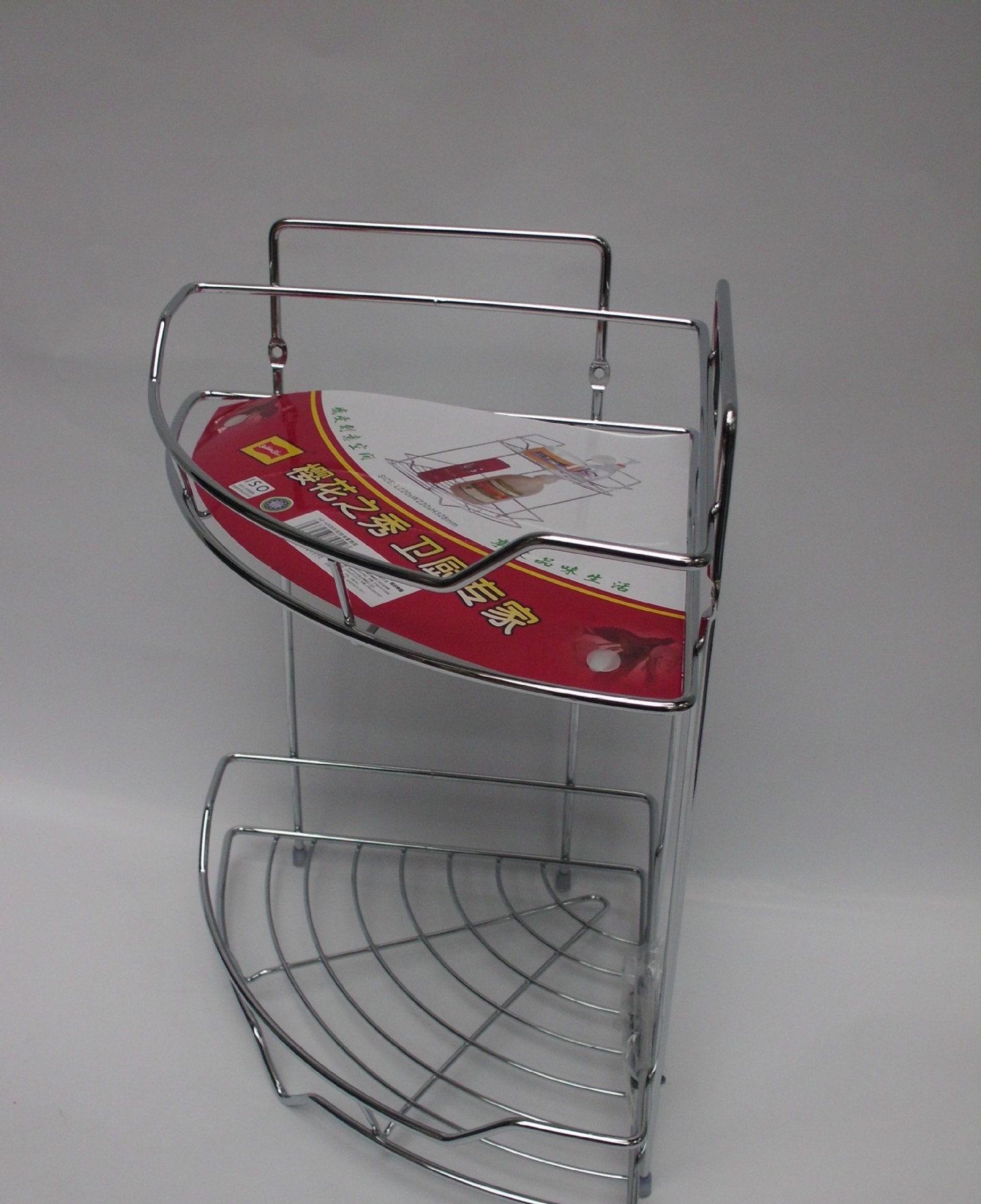 樱花之秀卫厨专家双层转角架 巧妙收纳，打造整洁卫浴空间