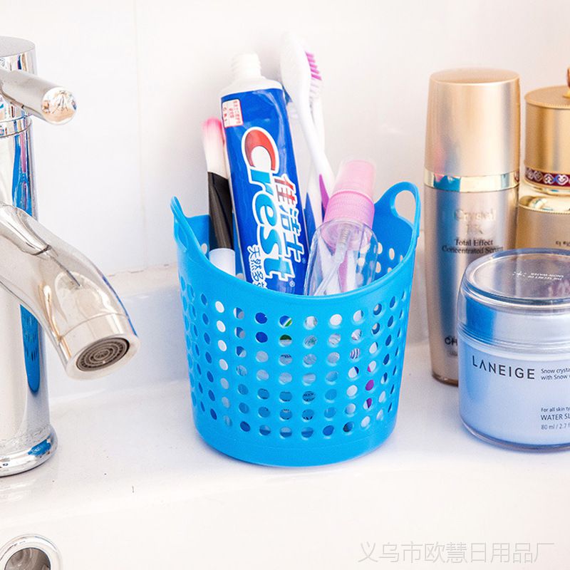 TY创意便携圈圈网孔桌面收纳篮 小巧实用，轻松整理生活